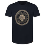 ROUND NECK LION HEAD CIRCLE T-SHIRT - GV2026