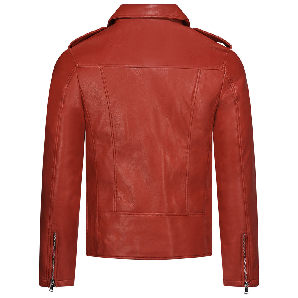 LEATHER JACK RED