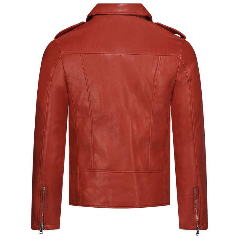 LEATHER JACK RED