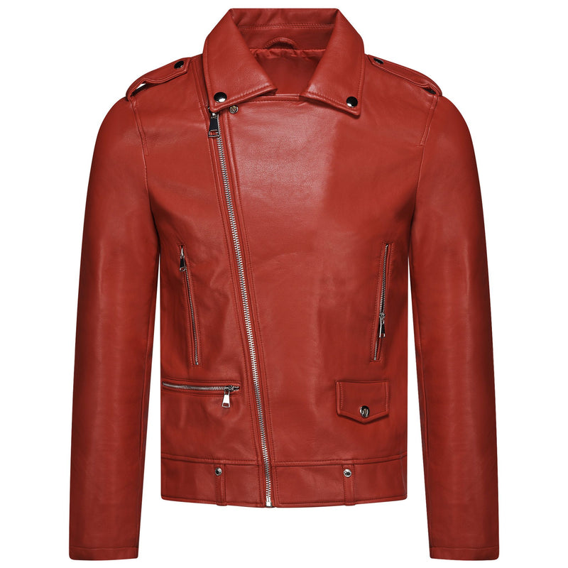 LEATHER JACK RED