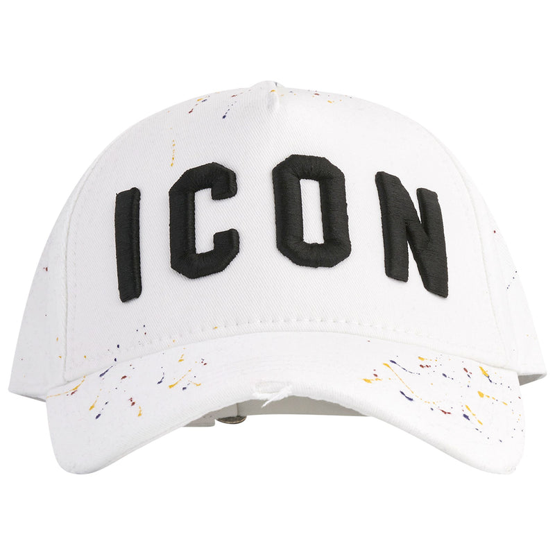 BASEBALL CAP - ICON WHITE PAINT